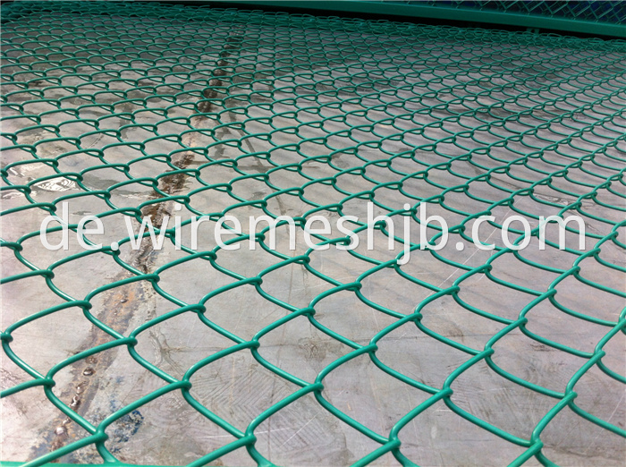 Green Color Chain Link Fence